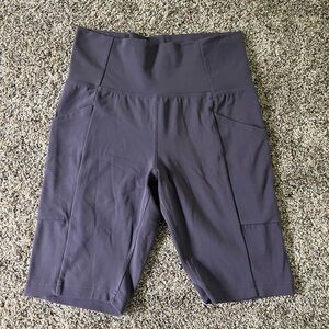 REI Co-op Purple 9-inch biker shorts